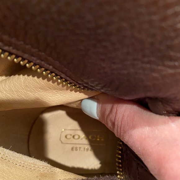 Coach Kaylie long boot stacked heel w box - Picture 12 of 15